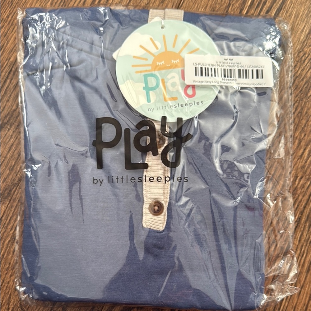 Little Sleepies Play Hoodie Henley